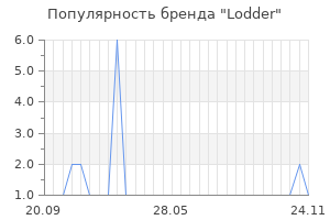 Популярность бренда lodder