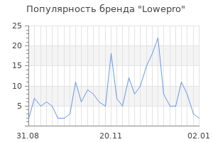 Популярность бренда lowepro