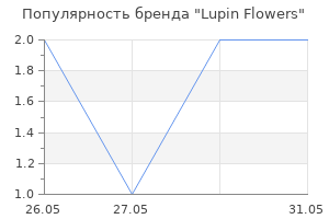 Популярность бренда Lupin Flowers