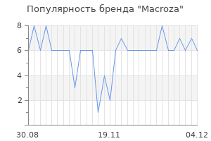 Популярность бренда macroza