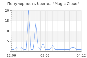 Популярность бренда Magic Cloud