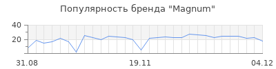 Популярность magnum