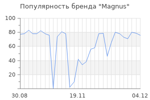 Популярность бренда magnus