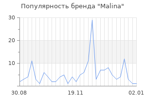 Популярность бренда Malina