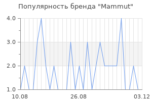 Популярность бренда mammut