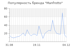 Популярность бренда manfrotto