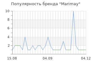 Популярность бренда marimay