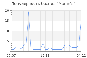 Популярность бренда Marlin's