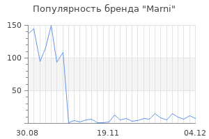 Популярность бренда marni