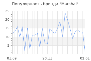 Популярность бренда marshal