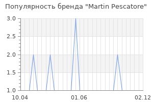 Популярность бренда martin pescatore