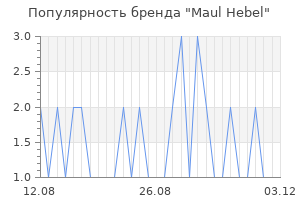 Популярность бренда maul hebel
