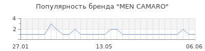 Популярность men camaro