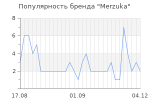 Популярность бренда merzuka
