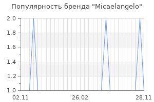 Популярность бренда micaelangelo