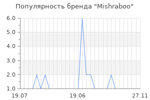 Популярность бренда mishraboo