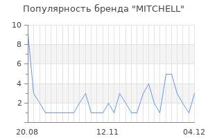 Популярность бренда mitchell