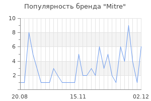 Популярность бренда mitre