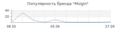 Популярность Mizgin