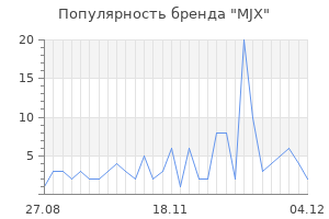 Популярность бренда mjx