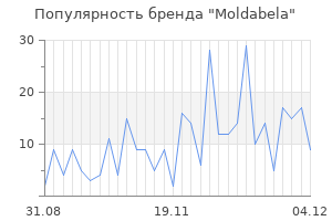 Популярность бренда moldabela