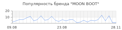 Популярность moon boot