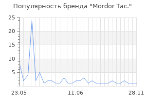 Популярность бренда Mordor Tac.