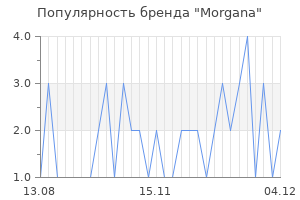 Популярность бренда morgana
