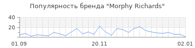 Популярность morphy richards