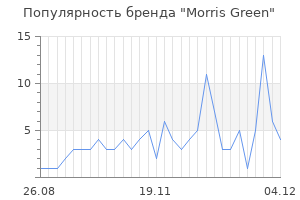 Популярность бренда morris green