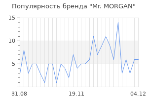 Популярность бренда Mr. MORGAN