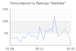 Популярность бренда nadoba