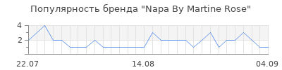 Популярность napa by martine rose
