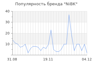 Популярность бренда nibk
