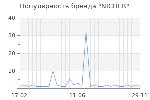 Популярность бренда NICHER