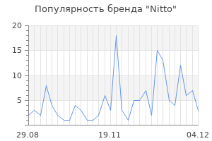 Популярность бренда nitto