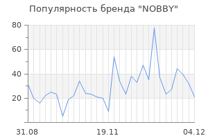 Популярность бренда nobby