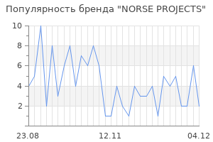 Популярность бренда norse projects
