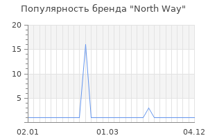 Популярность бренда north way