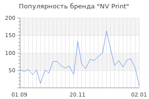 Популярность бренда nv print