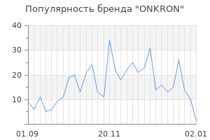 Популярность бренда onkron