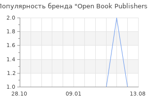 Популярность бренда open book publishers