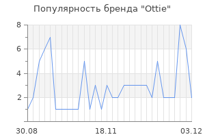 Популярность бренда ottie