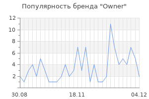 Популярность бренда owner