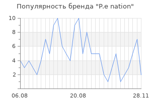 Популярность бренда p e nation