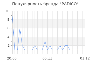 Популярность бренда PADICO
