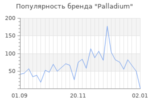 Популярность бренда palladium