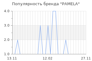 Популярность бренда pamela