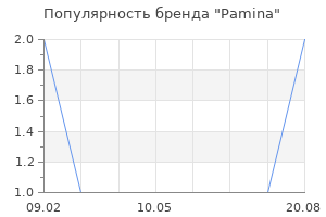 Популярность бренда Pamina