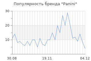 Популярность бренда panini